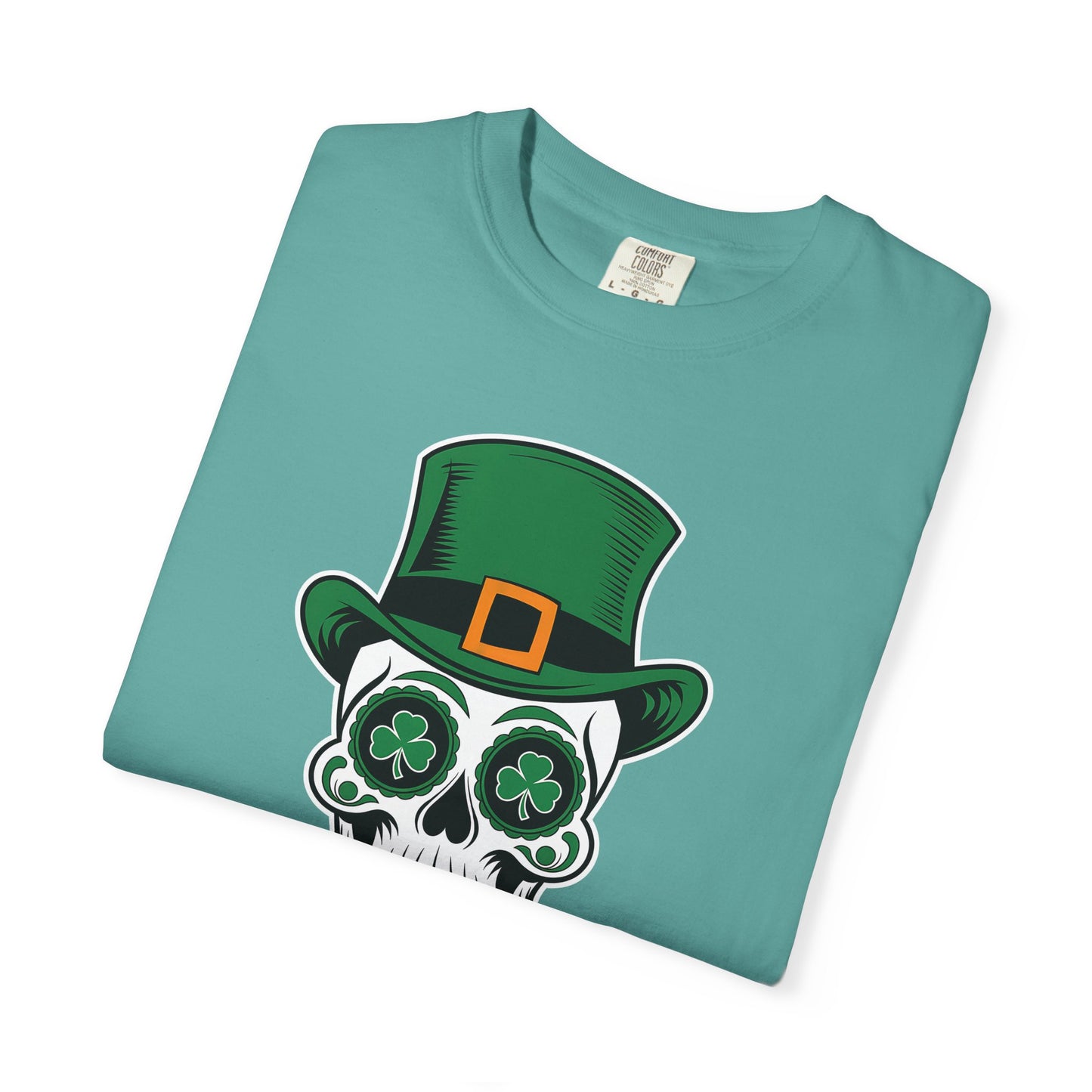 St. Patrick’s Day Leprechaun Skull T-Shirt