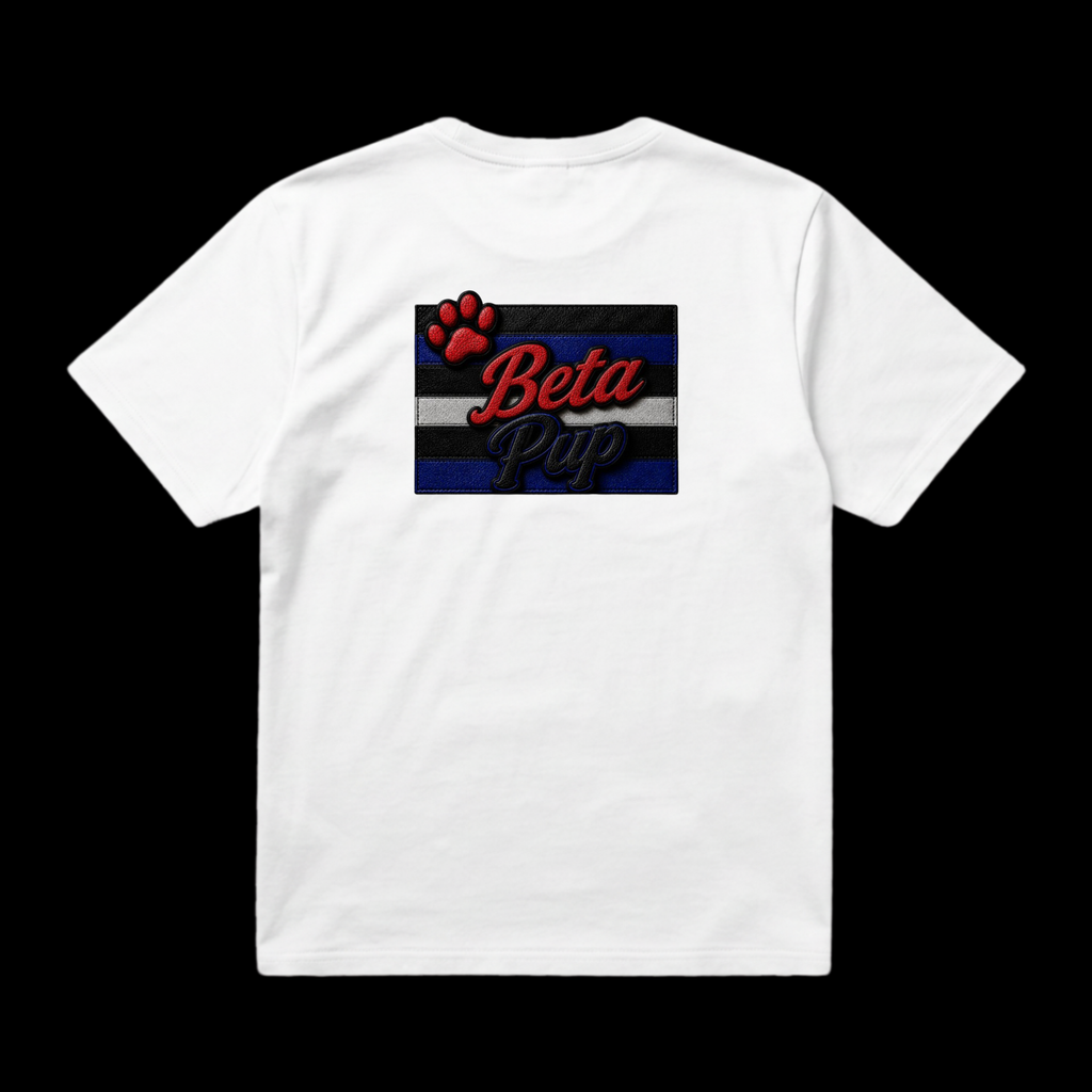 Beta Pup Leather Pride Tee