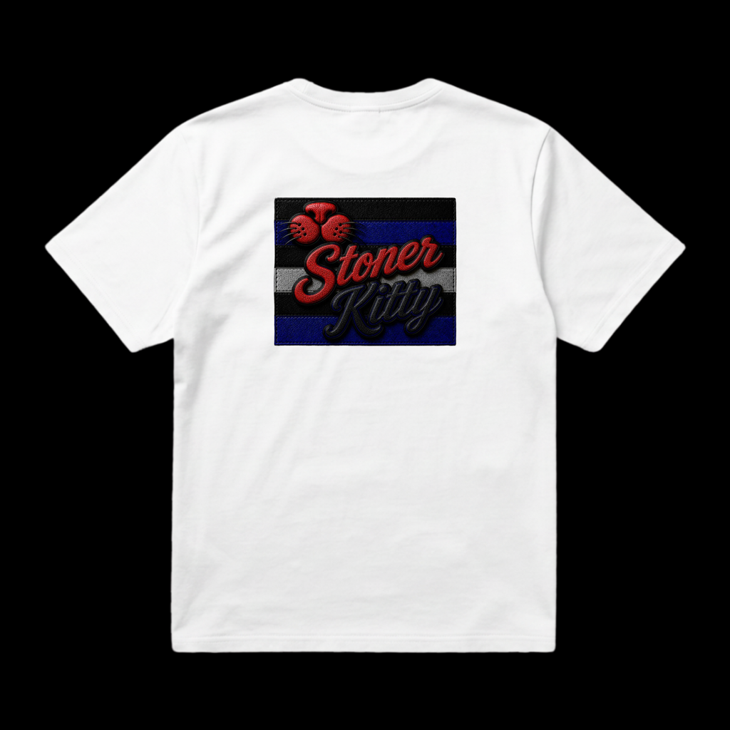 Stoner Kitty Leather Pride Tee
