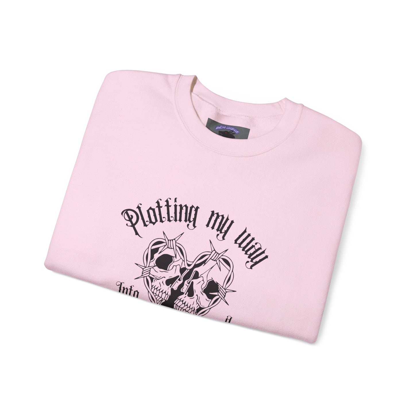 Plotting My Way Into a Villain's Heart Crewneck Sweatshirt