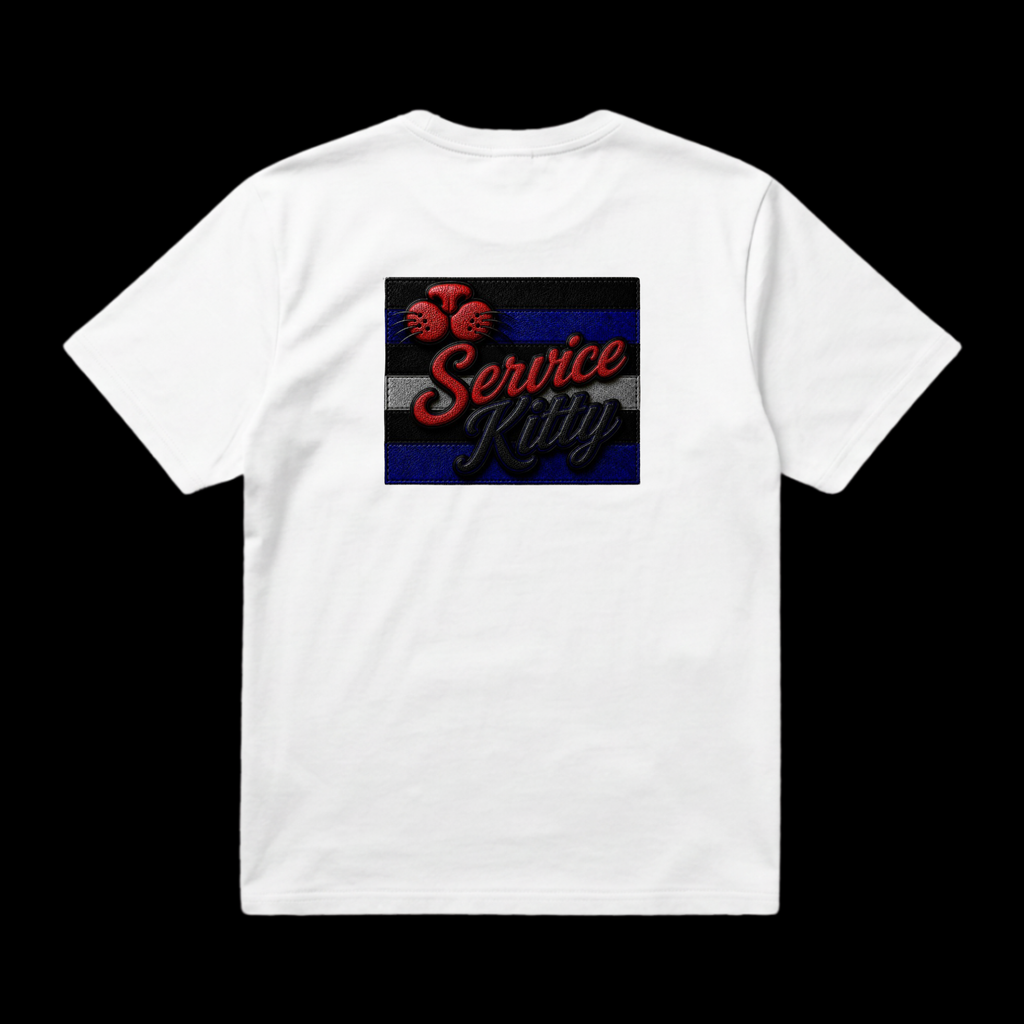 Service Kitty Leather Pride Tee