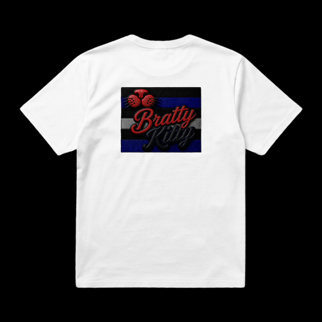 Bratty Kitty Leather Pride Tee