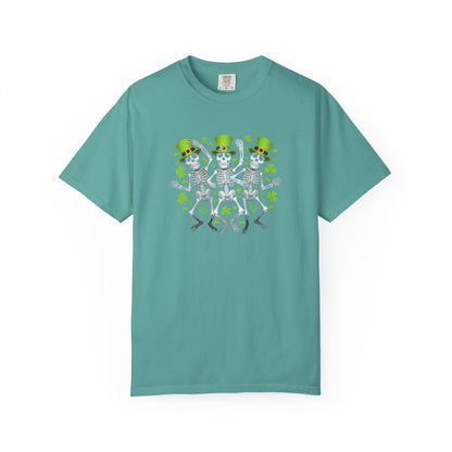 St. Patrick's Day Dancing Skeletons T-Shirt