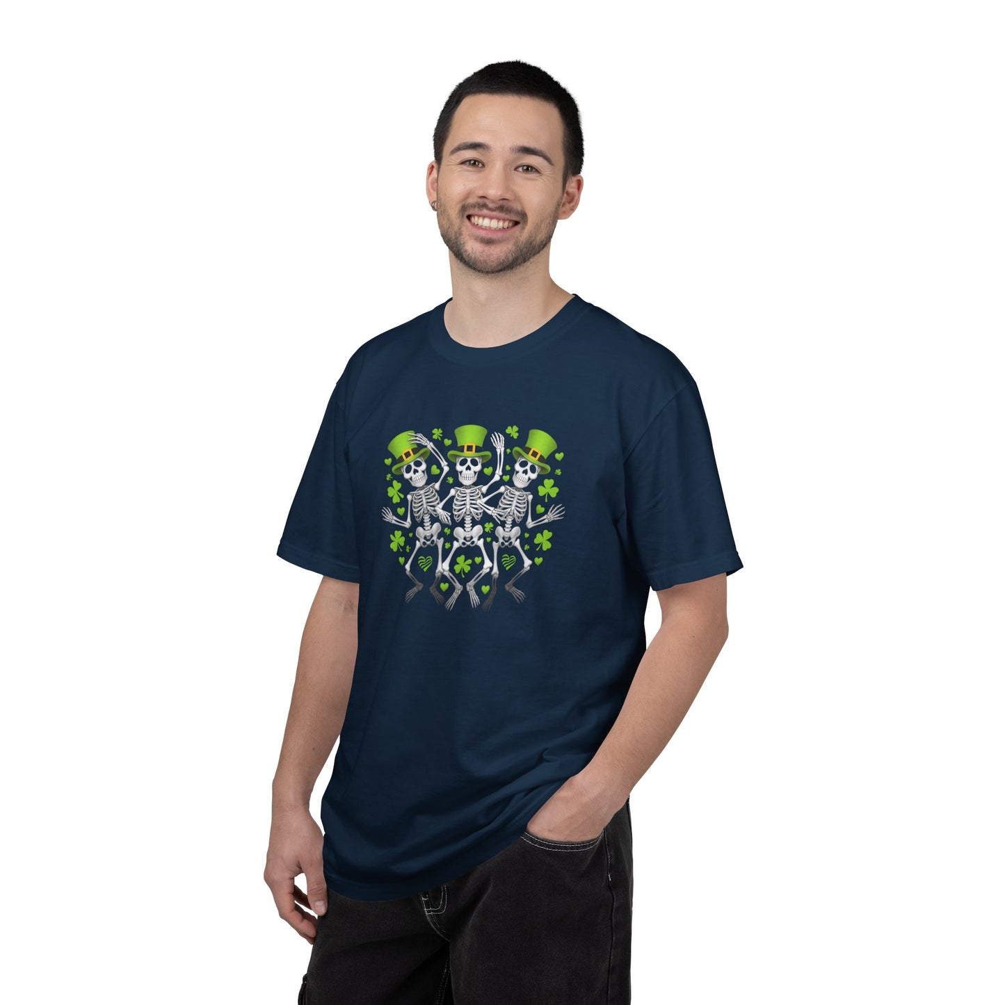 St. Patrick's Day Dancing Skeletons T-Shirt