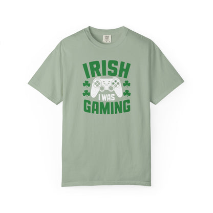 Irish Gaming T-Shirt — Shamrock Gamer Tee for St. Patrick’s Day