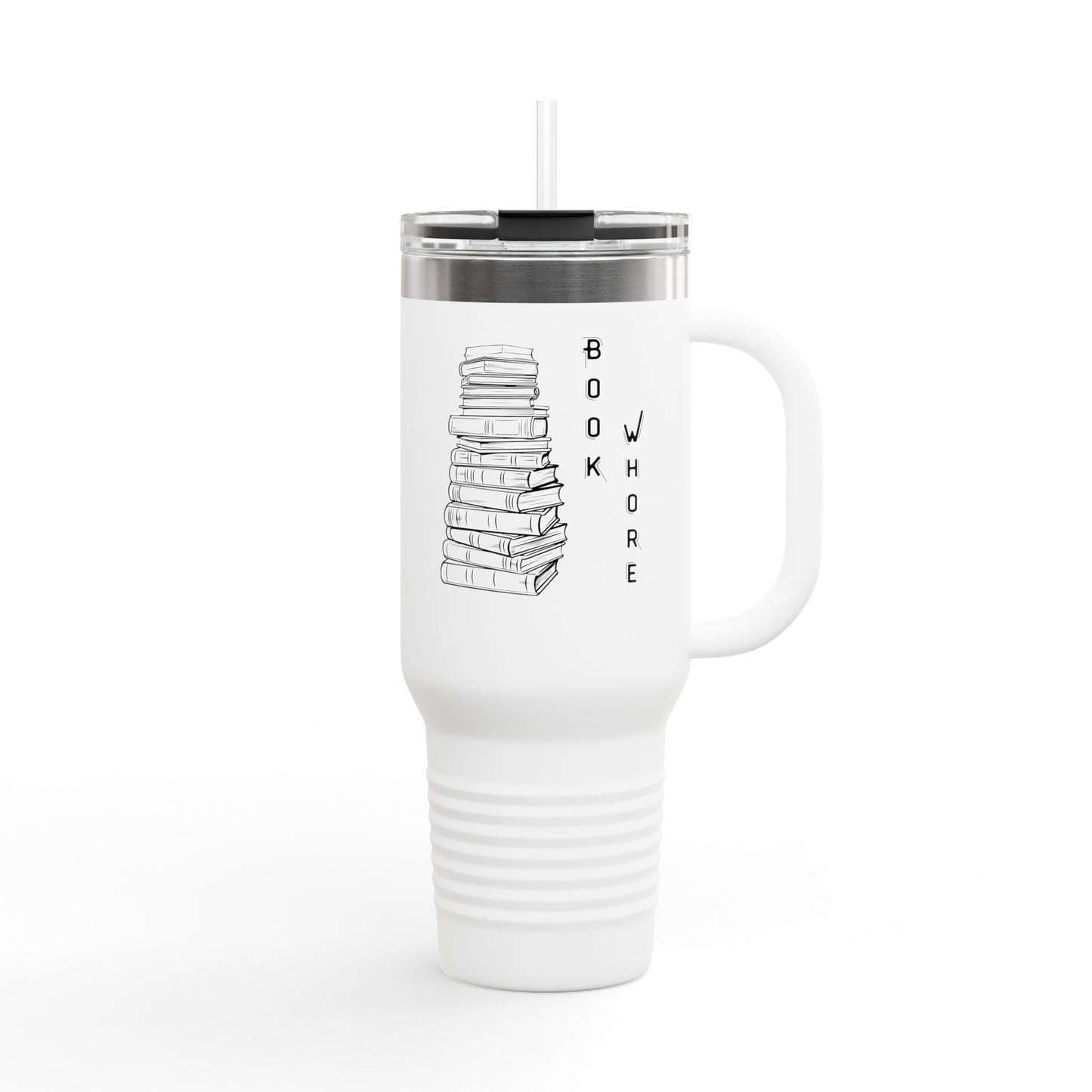 Book Whore 40oz Insulated Travel Mug