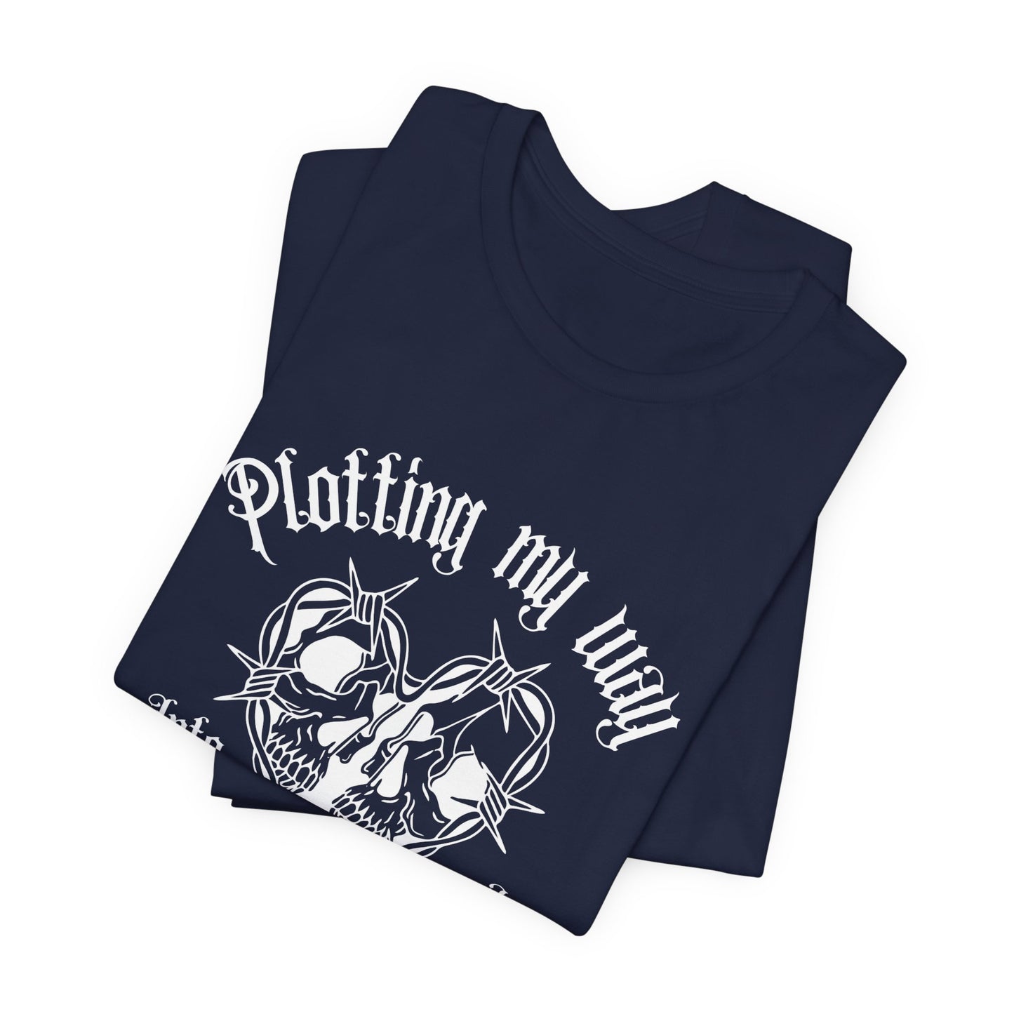 Plotting My Way Into A Villains Heart Graphic T‑Shirt
