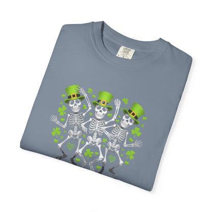 St. Patrick's Day Dancing Skeletons T-Shirt