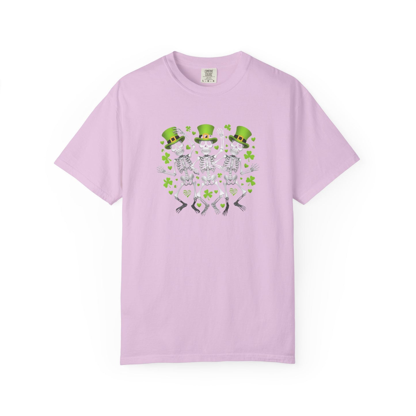 St. Patrick's Day Dancing Skeletons T-Shirt