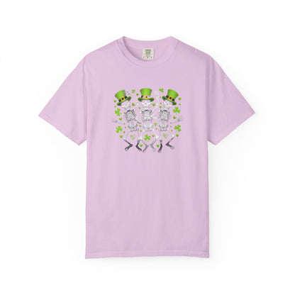 St. Patrick's Day Dancing Skeletons T-Shirt
