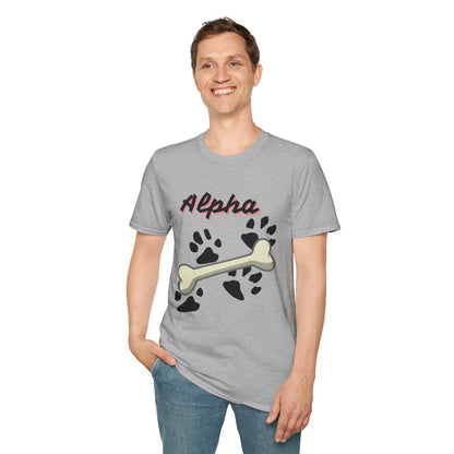 Alpha Pup Paw & Bone T-Shirt — Pup Life Design