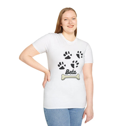 Pup Paw Bone 'Beta' T-Shirt — Pup Life Design