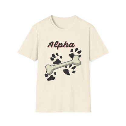 Alpha Pup Paw & Bone T-Shirt — Pup Life Design