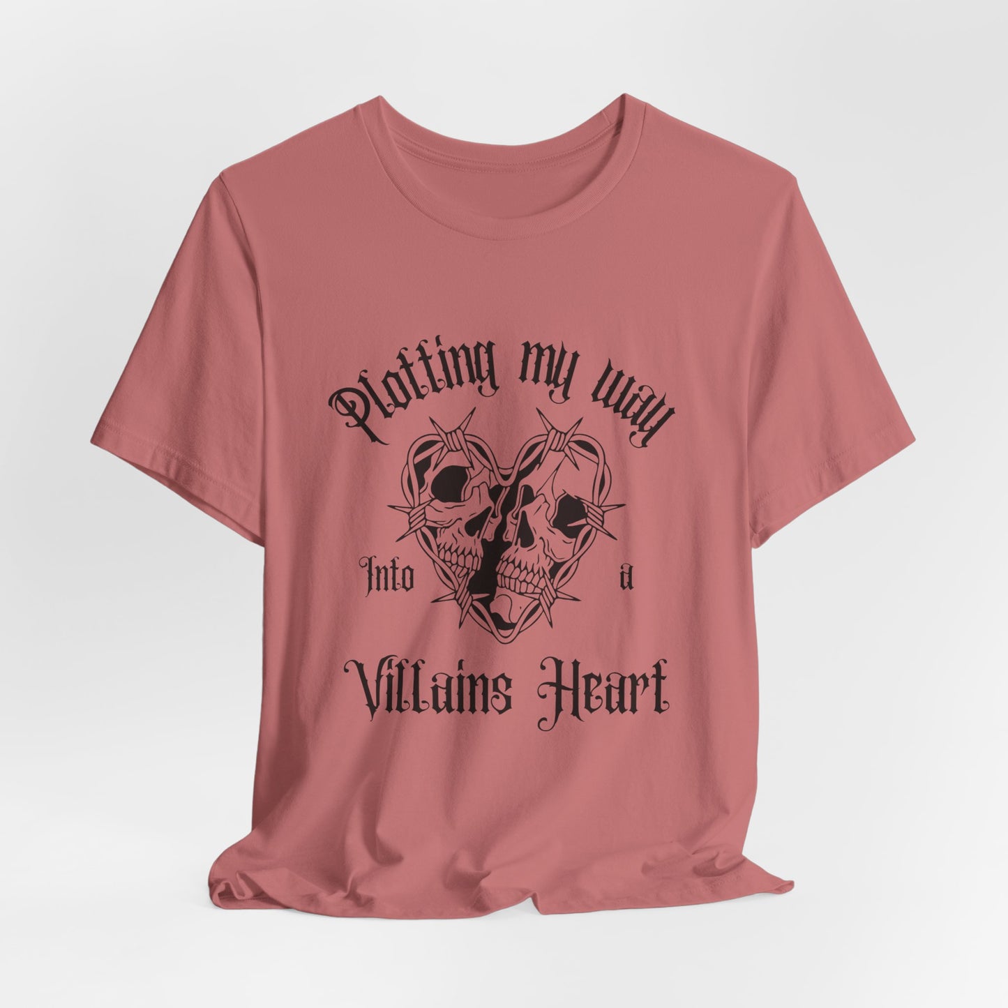 Plotting My Way Into A Villains Heart Graphic T‑Shirt