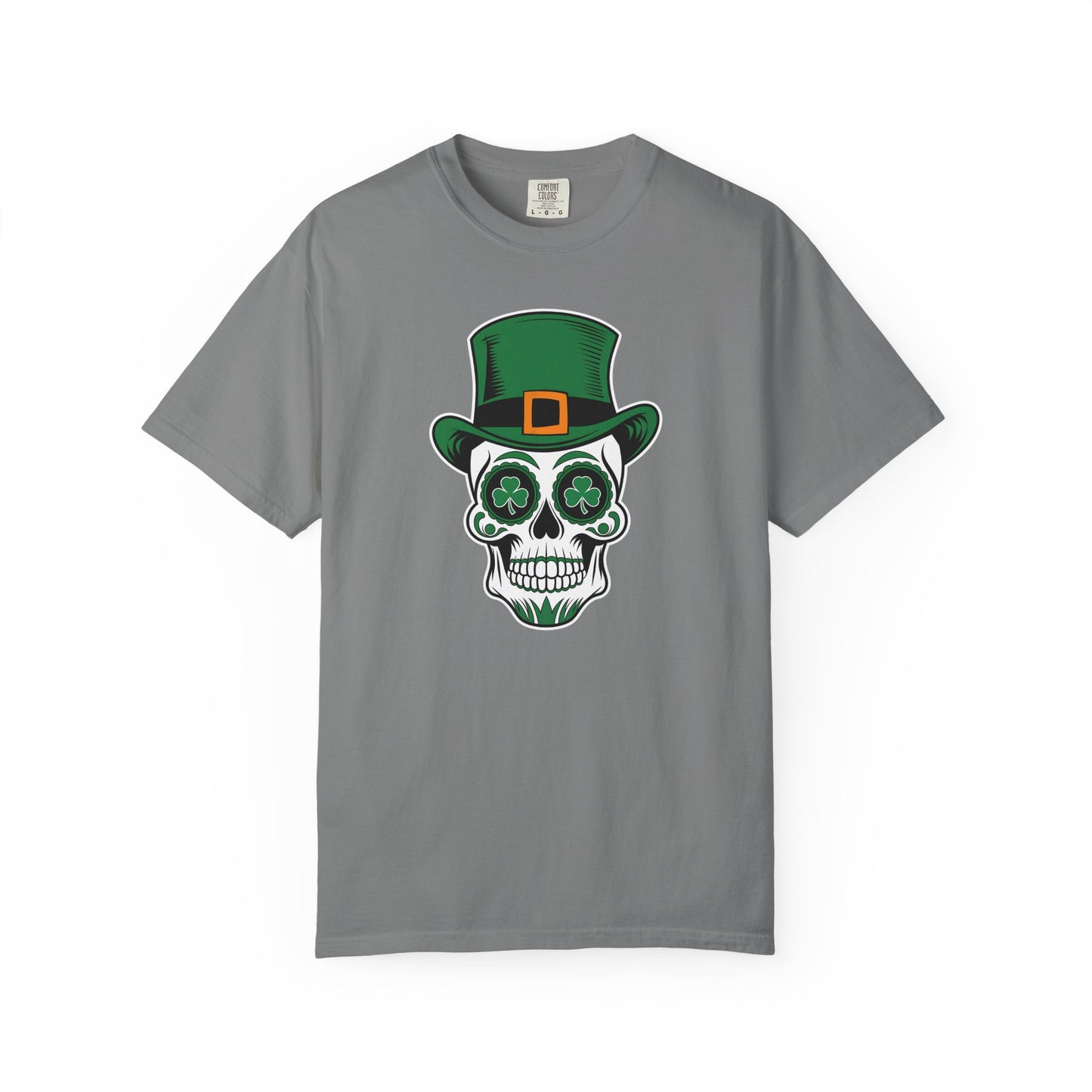 St. Patrick’s Day Leprechaun Skull T-Shirt