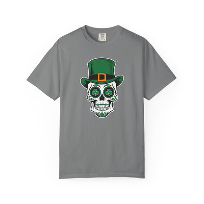 St. Patrick’s Day Leprechaun Skull T-Shirt