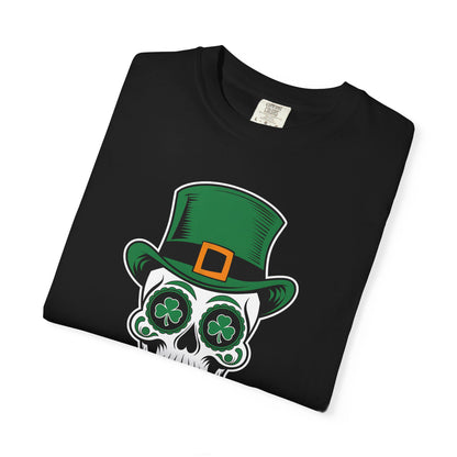 St. Patrick’s Day Leprechaun Skull T-Shirt
