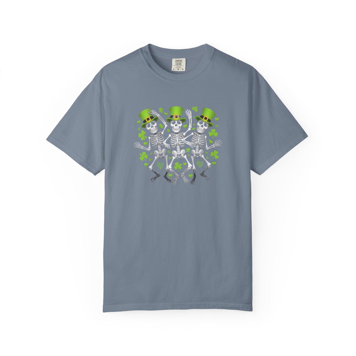 St. Patrick's Day Dancing Skeletons T-Shirt