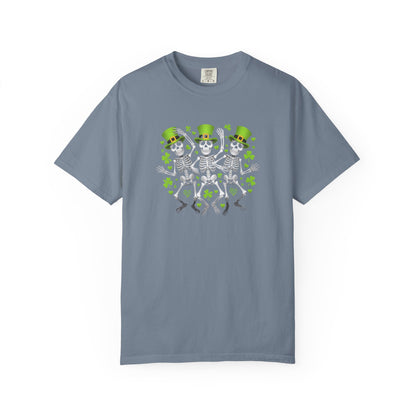 St. Patrick's Day Dancing Skeletons T-Shirt