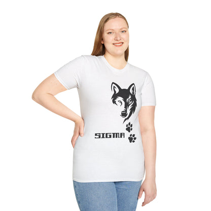 Sigma Wolf T-Shirt — Pup Life Design