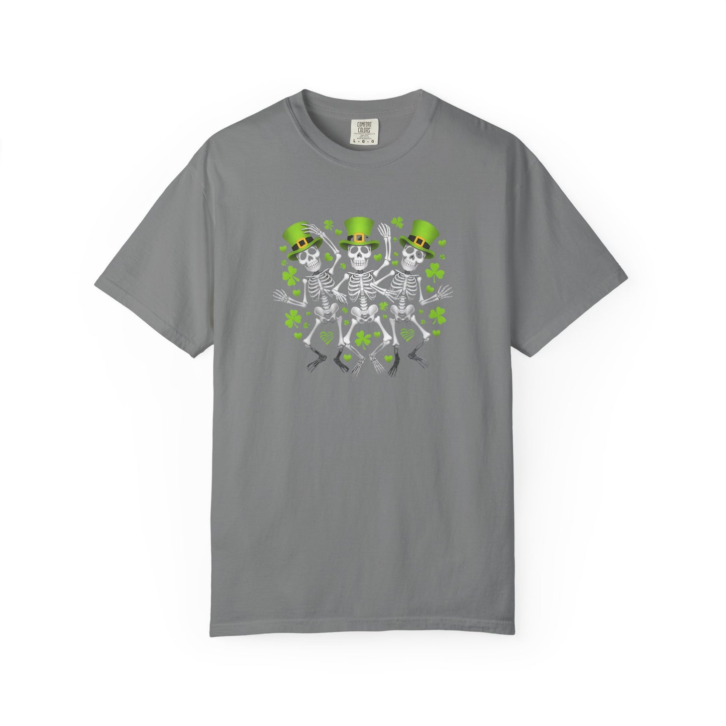 St. Patrick's Day Dancing Skeletons T-Shirt