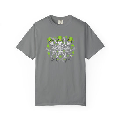 St. Patrick's Day Dancing Skeletons T-Shirt