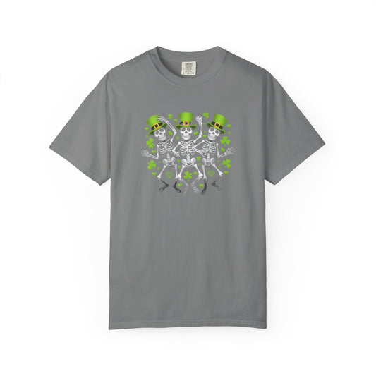 St. Patrick's Day Dancing Skeletons T-Shirt