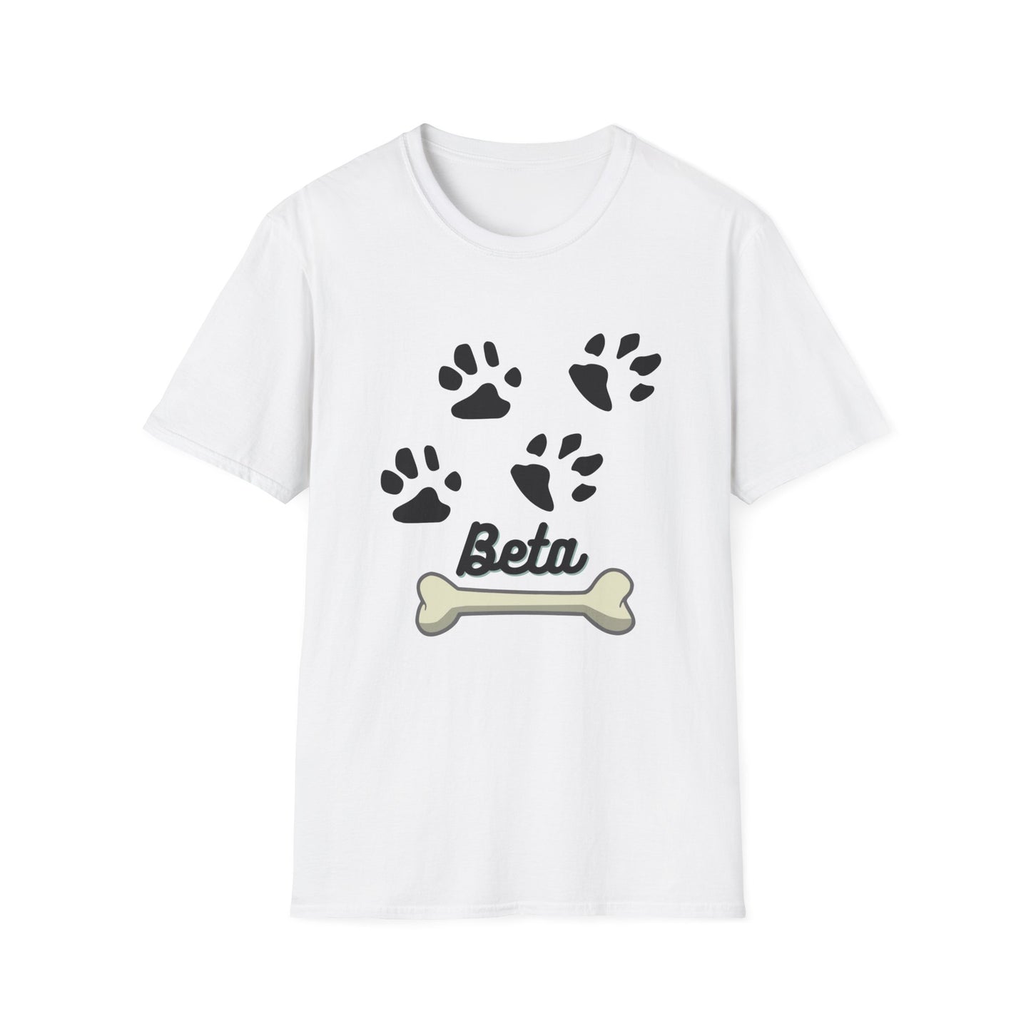 Pup Paw Bone 'Beta' T-Shirt — Pup Life Design