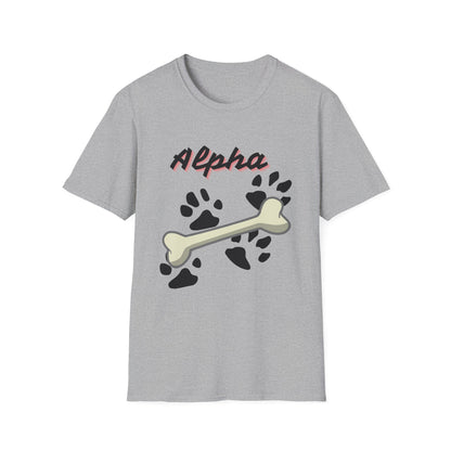 Alpha Pup Paw & Bone T-Shirt — Pup Life Design