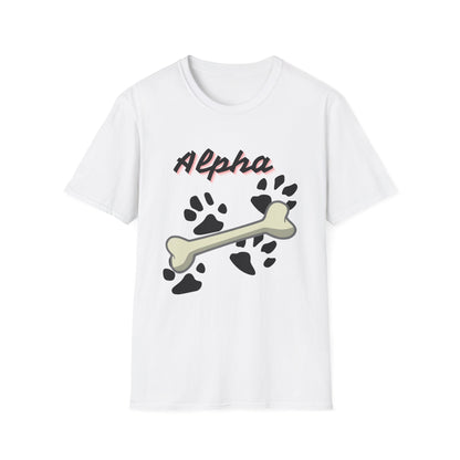 Alpha Pup Paw & Bone T-Shirt — Pup Life Design