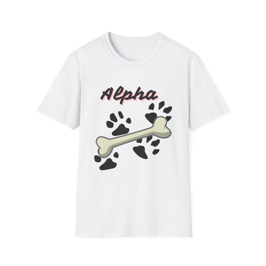 Alpha Pup Paw & Bone T-Shirt — Pup Life Design