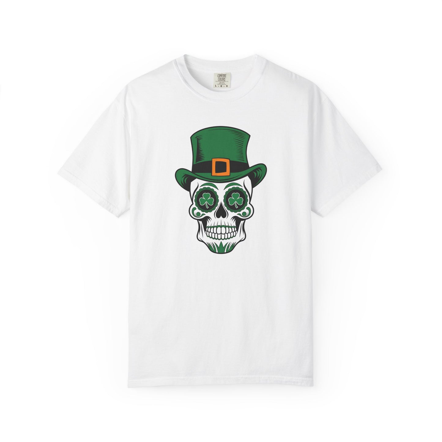 St. Patrick’s Day Leprechaun Skull T-Shirt