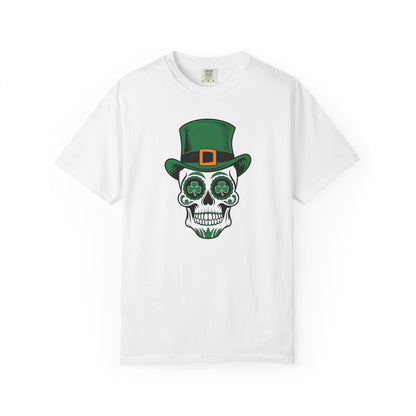 St. Patrick’s Day Leprechaun Skull T-Shirt