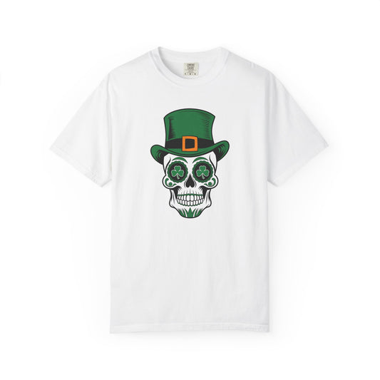 St. Patrick’s Day Leprechaun Skull T-Shirt