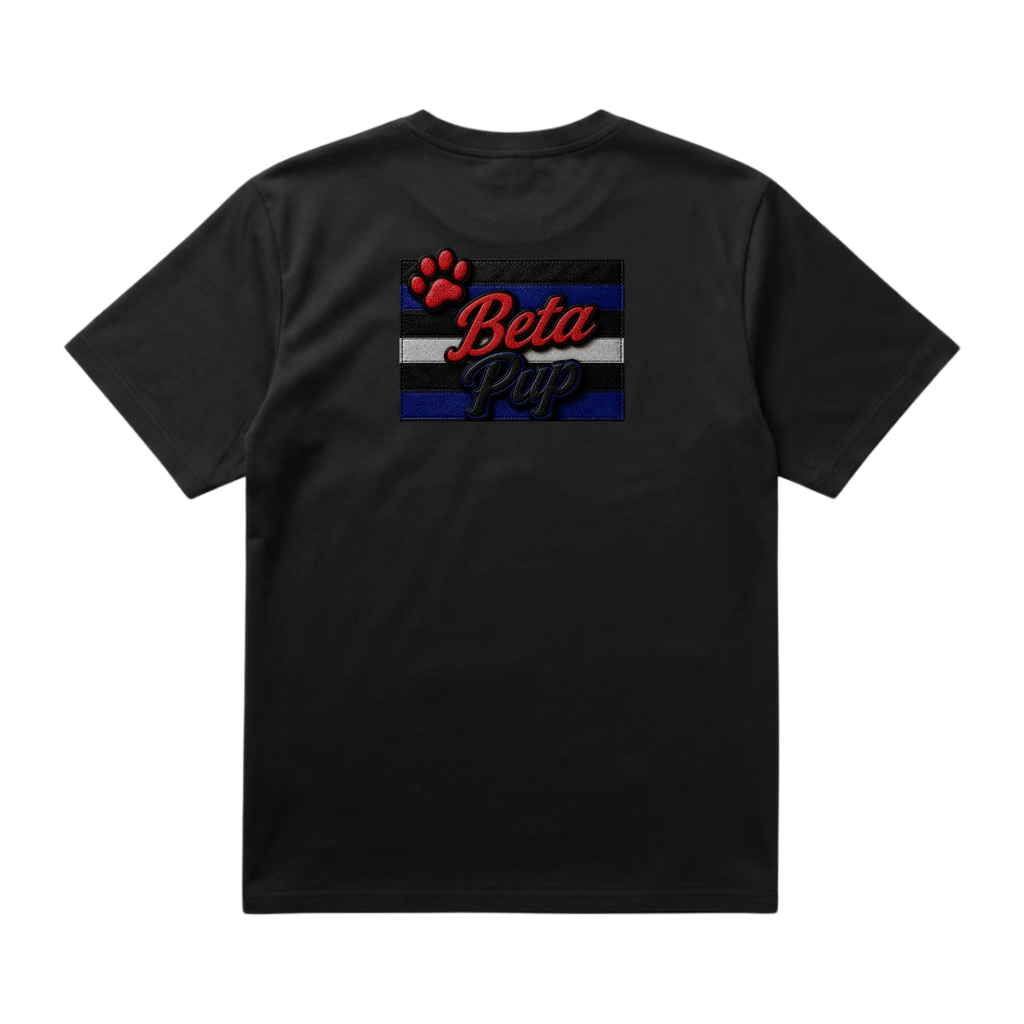 Beta Pup Leather Pride Tee