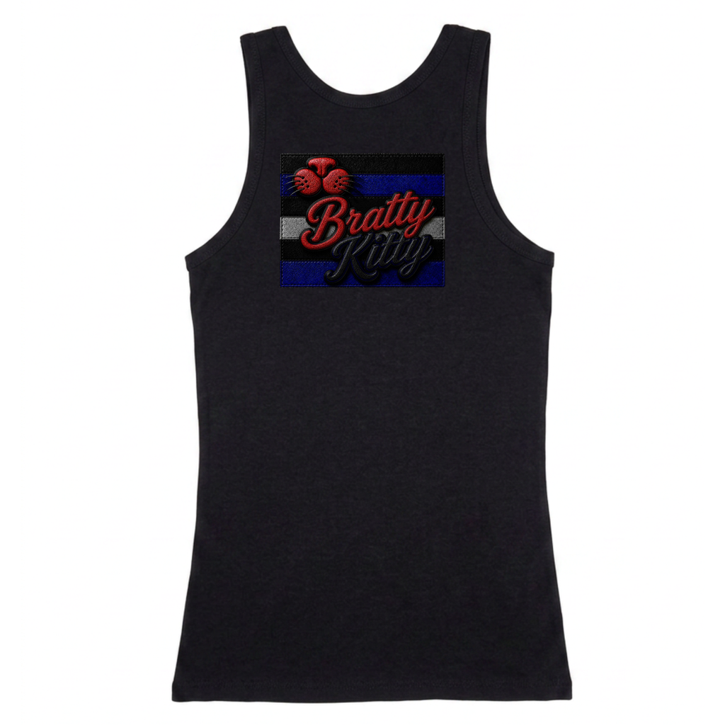 Bratty Kitty Leather Pride Tee
