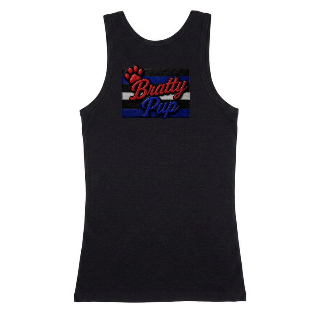 Bratty Pup Leather Pride Tee