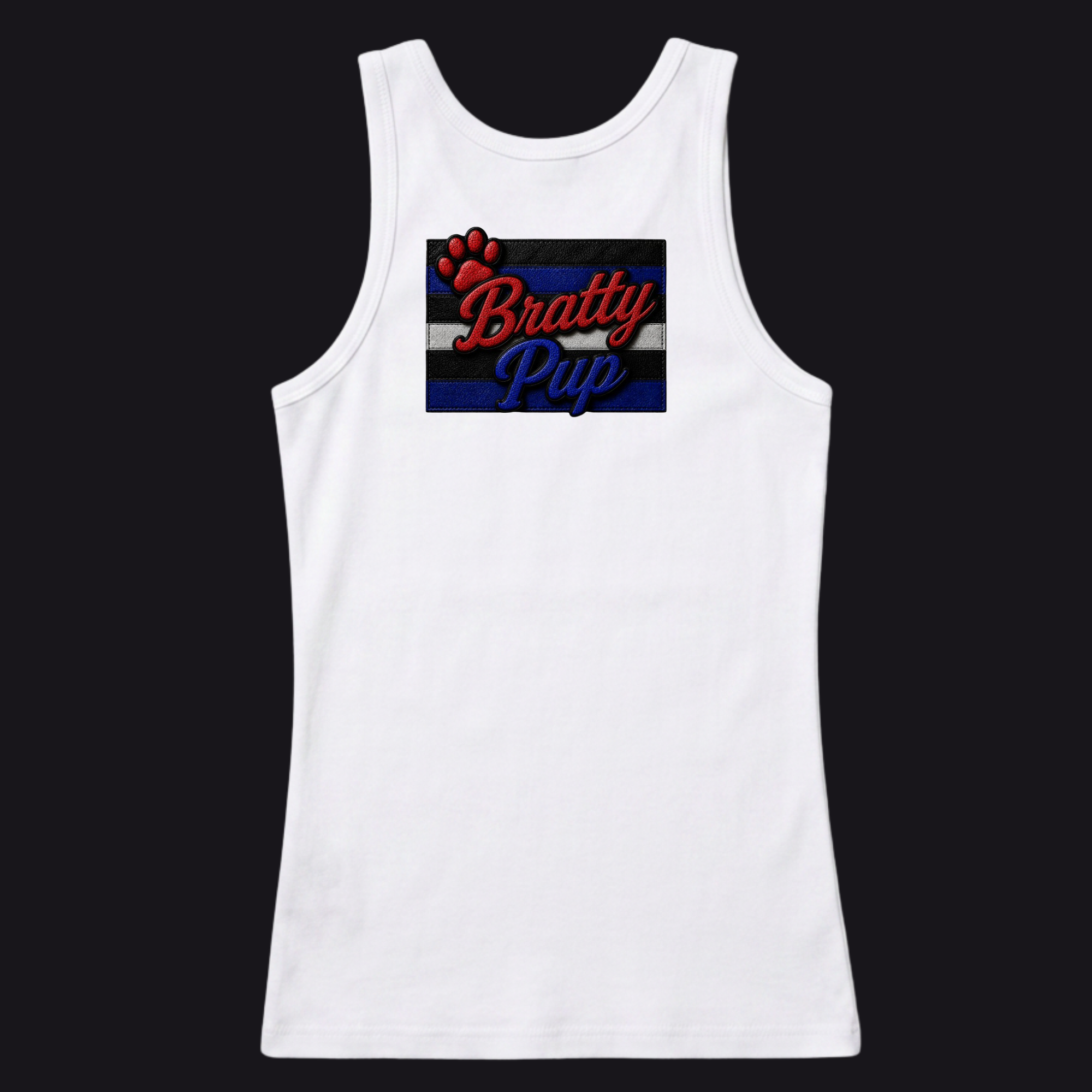 Bratty Pup Leather Pride Tee