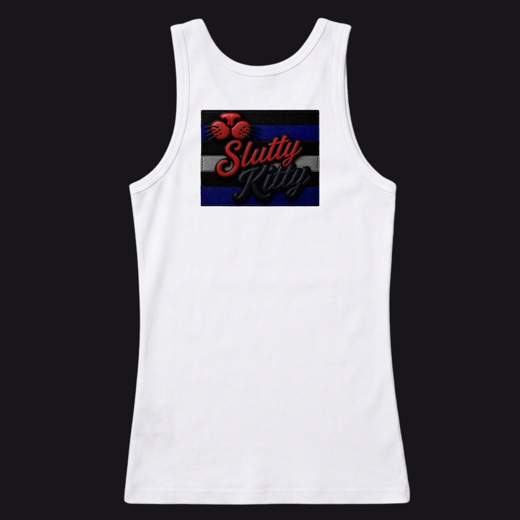 Slutty Kitty Leather Pride Tee